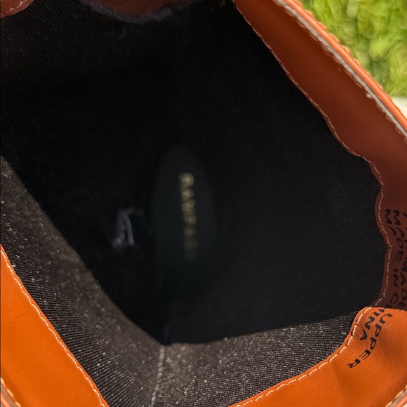 Rampage Black and Brown Heeled Boots, sz 7 - Picture 9 of 12